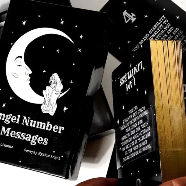 Angel number messages oracle deck.