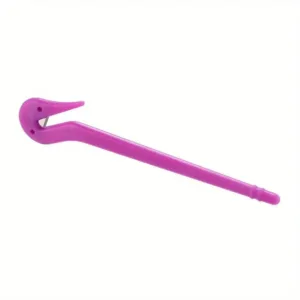 Pink plastic safety cutter tool.