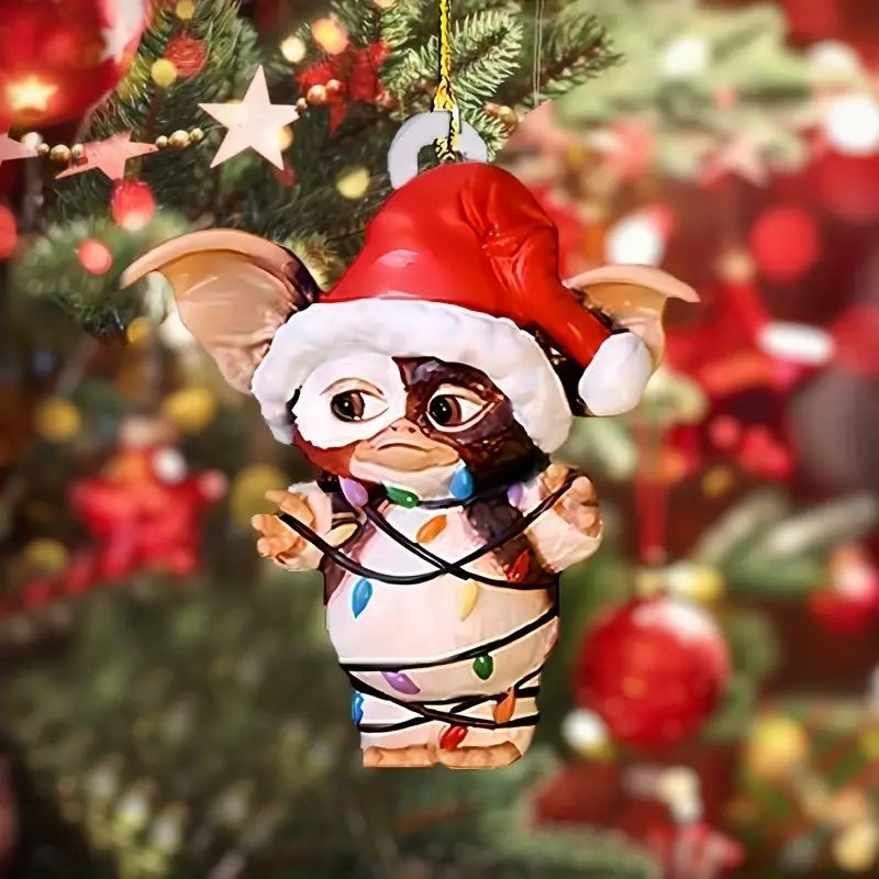 Christmas ornament of Gizmo from Gremlins.