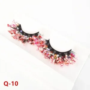 Pair of glittery eyelashes, Q-10.