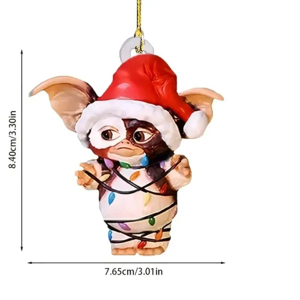 Christmas ornament of Gizmo from Gremlins.